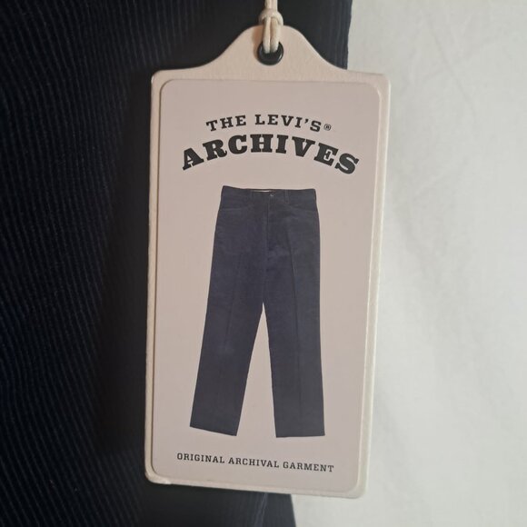 NWT LVC Levi's Vintage Clothing 60's Corduroy Trouser‎ Repro SIZE W31X30 - Picture 5 of 12